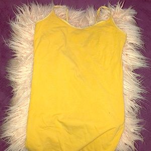 Mustard yellow tank!!